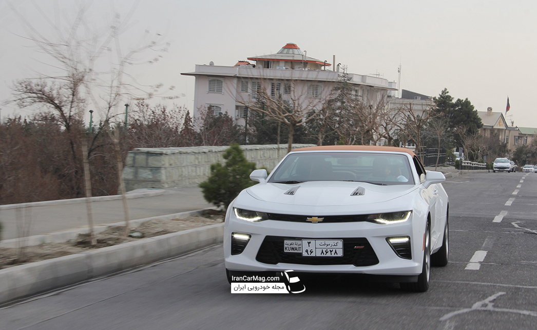کامارو SS نسل ششم در تهران + آزمایش رانندگی با شورولت کامارو SS 