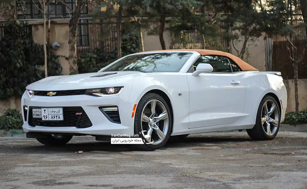 ویدئو تست و بررسی شورولت کامارو SS نسل 6 در تهران 