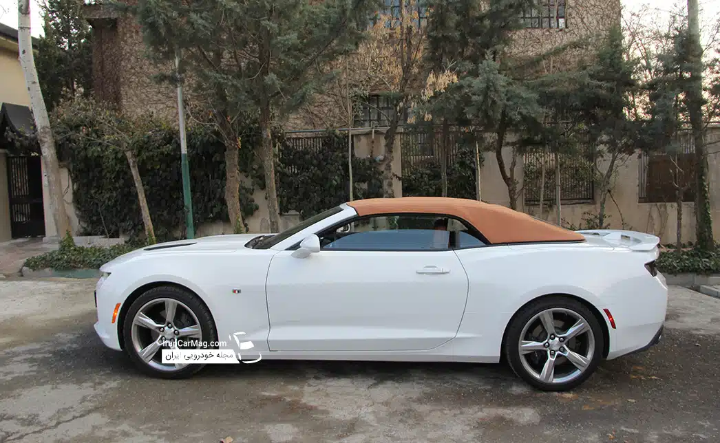 کامارو SS نسل ششم در تهران + آزمایش رانندگی با شورولت کامارو SS 