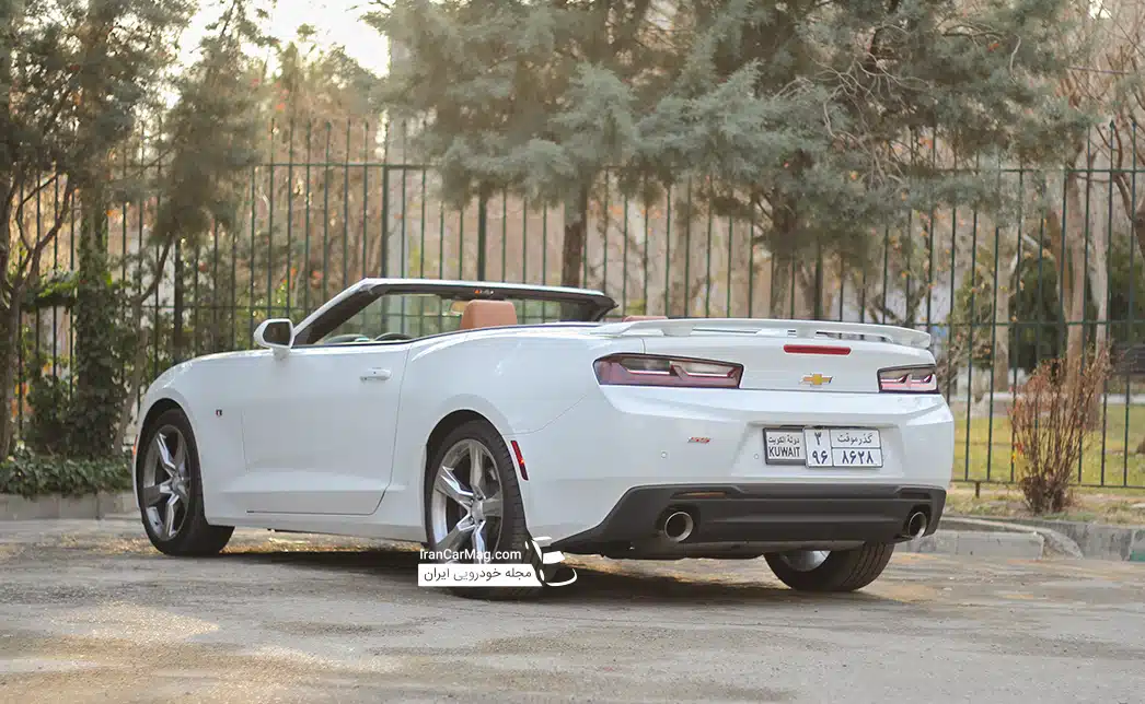 ویدئو تست و بررسی شورولت کامارو SS نسل 6 در تهران 