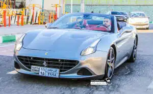 آزمایش رانندگی با اولین فراری کالیفرنیا T گذرموقت در ایران