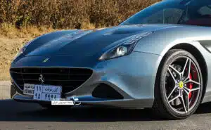 آزمایش رانندگی با اولین فراری کالیفرنیا T گذرموقت در ایران