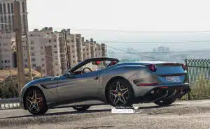 آزمایش رانندگی با اولین فراری کالیفرنیا T گذرموقت در ایران