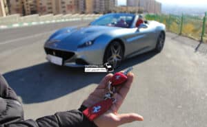 آزمایش رانندگی با اولین فراری کالیفرنیا T گذرموقت در ایران