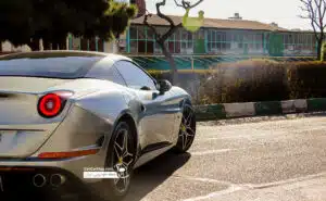 آزمایش رانندگی با اولین فراری کالیفرنیا T گذرموقت در ایران