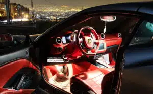 آزمایش رانندگی با اولین فراری کالیفرنیا T گذرموقت در ایران