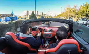 آزمایش رانندگی با اولین فراری کالیفرنیا T گذرموقت در ایران
