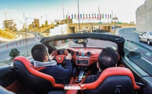 آزمایش رانندگی با اولین فراری کالیفرنیا T گذرموقت در ایران