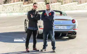 آزمایش رانندگی با اولین فراری کالیفرنیا T گذرموقت در ایران