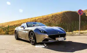 آزمایش رانندگی با اولین فراری کالیفرنیا T گذرموقت در ایران