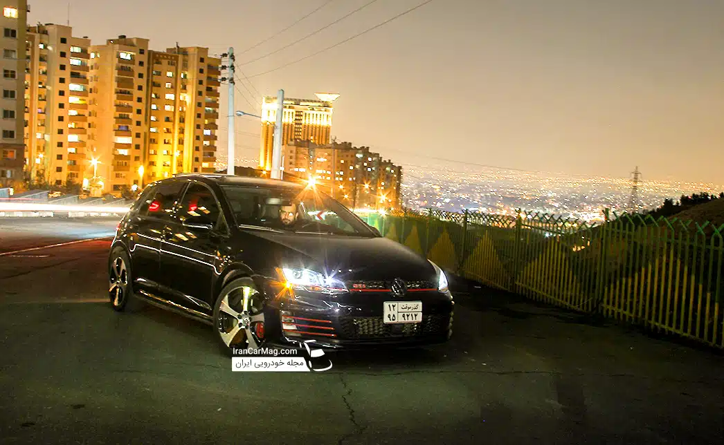تست و بررسی فولکس واگن گلف GTI در تهران نسل 7