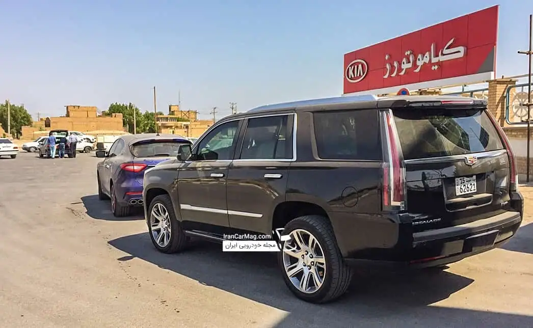مازراتی لوانته و کادیلاک اسکالید + خودروهای جدید گذرموقت وارد شده به ایران سال 96