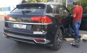 دامای ایکس ٧ با پلاک ملى در تهران رویت شد + تصاویر اختصاصی