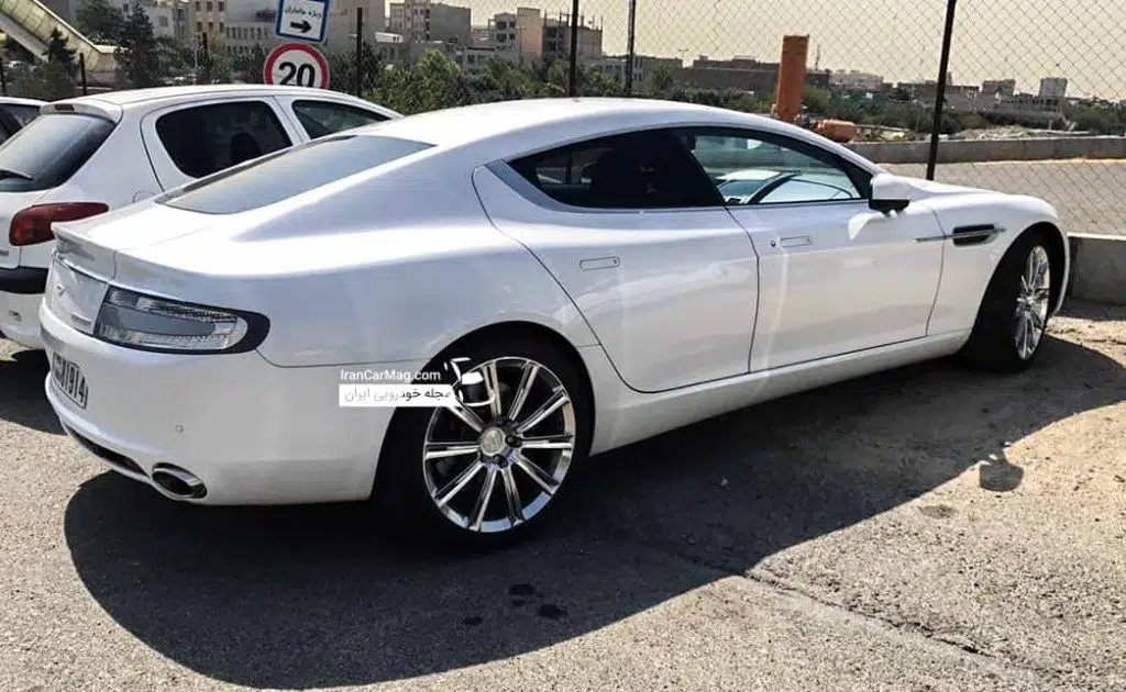 استون مارتین رپید 12 سیلندر در تهران + عکس