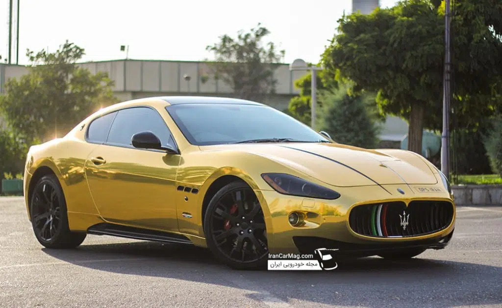 آلبوم تصاویر اختصاصی مازراتی با روکش گلد گذرموقت