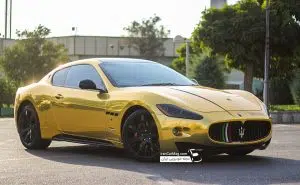 آلبوم تصاویر اختصاصی مازراتی با روکش گلد گذرموقت