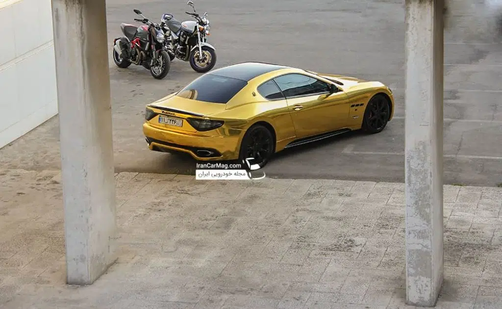 آلبوم تصاویر اختصاصی مازراتی با روکش گلد گذرموقت
