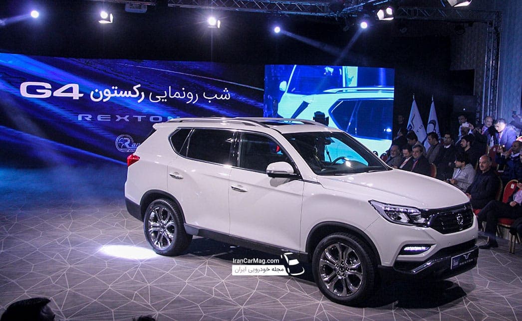 خودروی سایپا ریوژن G4 در نمایشگاه خودرو ایران، معرفی جدیدترین خودروهای ایرانی و فناوری‌های روز صنعت.