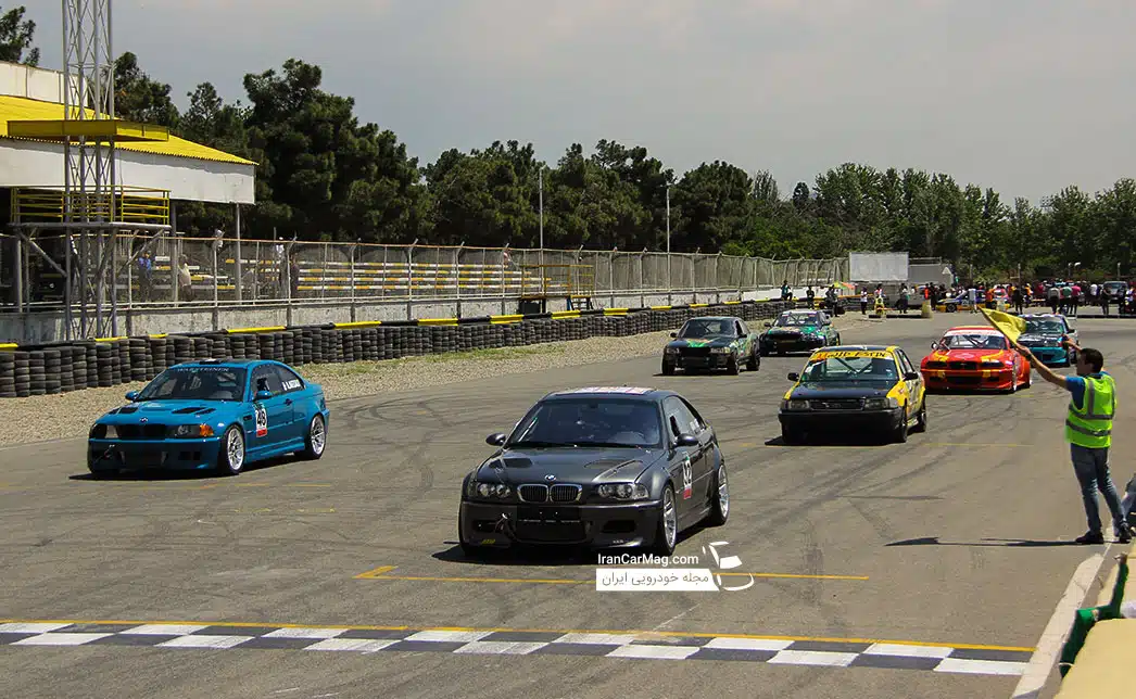 اولین راند مسابقات قهرمانی سرعت اتومبیلرانی سال 97 در پیست آزادی