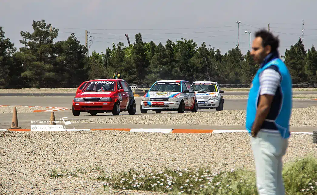 اولین راند مسابقات قهرمانی سرعت اتومبیلرانی سال 97 در پیست آزادی