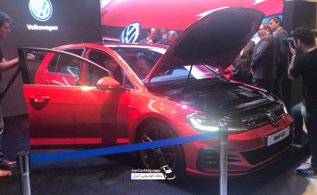 رونمایی از فولکس واگن گلف GTI توسط ماموت خودرو در تهران + قیمت گلف GTI