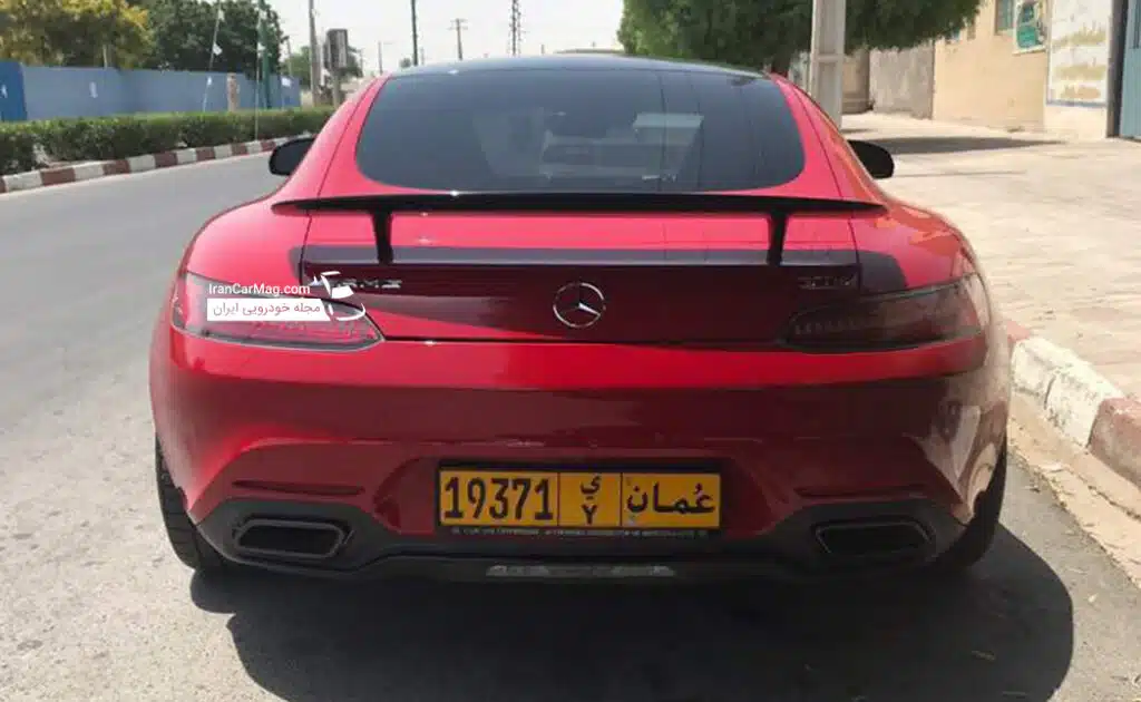 ورود دومین مرسدس بنز AMG GTS گذرموقت به کشور + فیلم