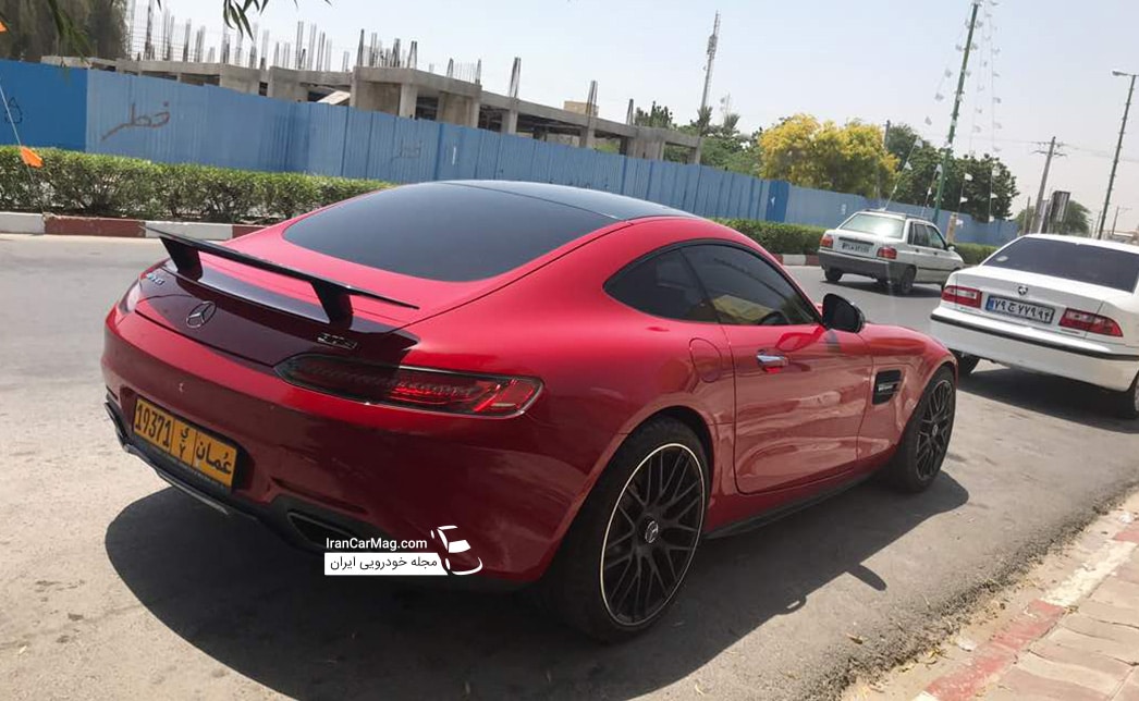 ورود دومین مرسدس بنز AMG GTS گذرموقت به کشور + فیلم