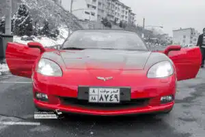 آزمایش رانندگی با شورولت کوروت C6 گذرموقت در تهران