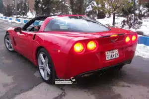 آزمایش رانندگی با شورولت کوروت C6 گذرموقت در تهران