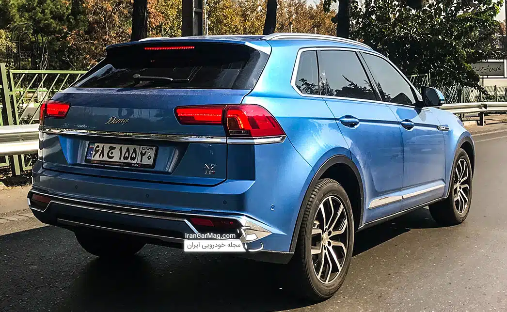 داماى ایکس ٧ با پلاک ملى در تهران رویت شد + تصاویر اختصاصی + مجله خودرویی ایران