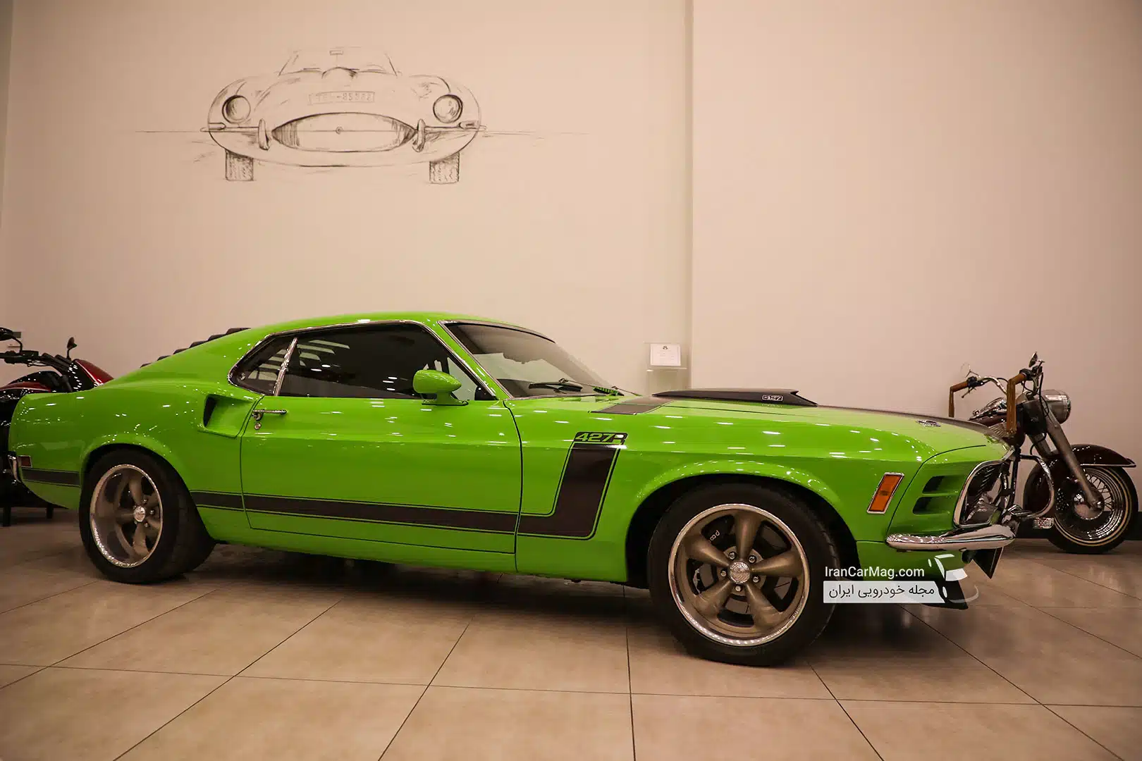  افتتاح گالری هشت، بهشت موتور و خودروهای کلاسیک + تصاویر اختصاصی و فیلم