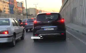 رنو اسپیس با پلاک ملی رویت شد+ تصاویر اختصاصی