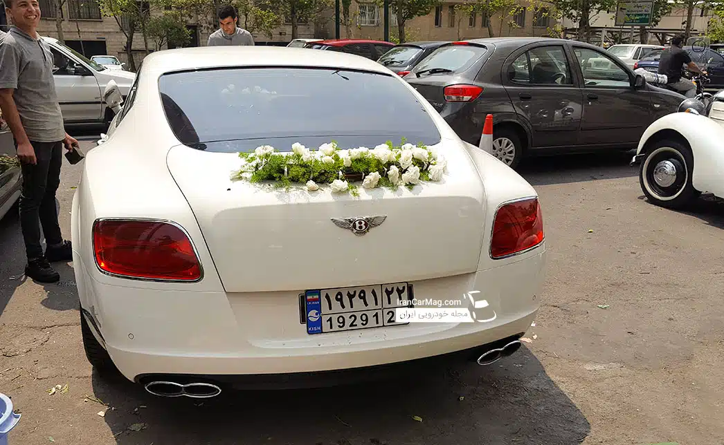 بنتلی هایی که برای عروسی در ایران مورد استفاده قرار گرفتند + تصاویر