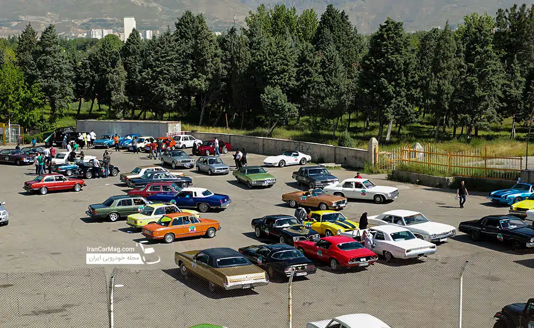 رالی خانوادگی خودروهای کلاسیک، تهران کاسپین در سال 98 + تصاویر و فیلم