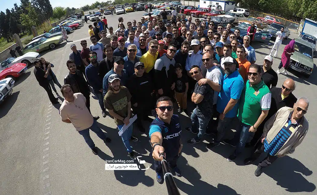 رالی خانوادگی خودروهای کلاسیک، تهران کاسپین در سال 98 + تصاویر و فیلم