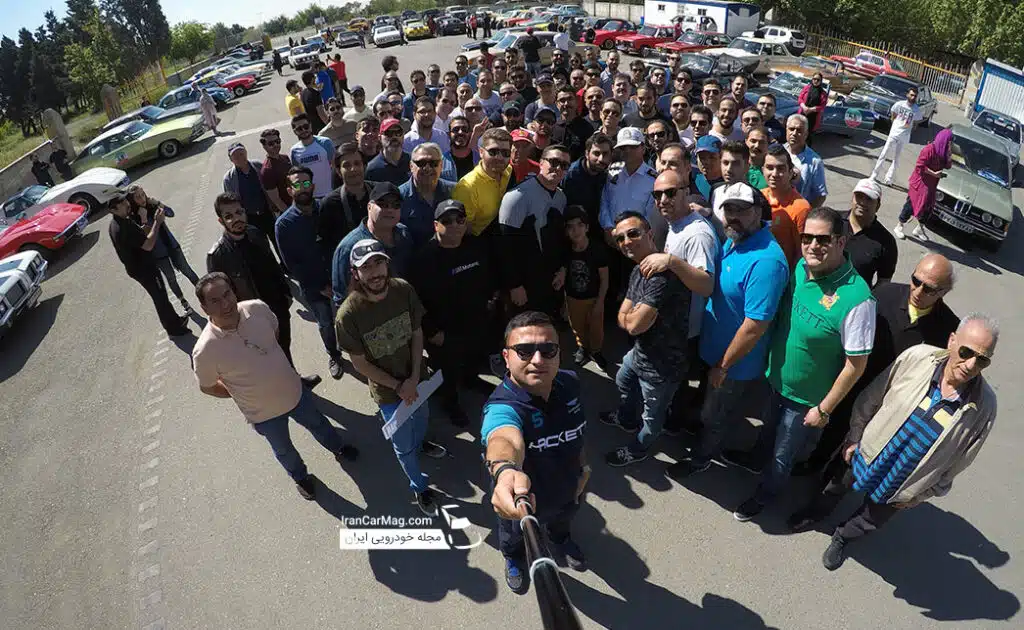 رالی خانوادگی خودروهای کلاسیک تهران کاسپین در سال ۹۸ + تصاویر و فیلم