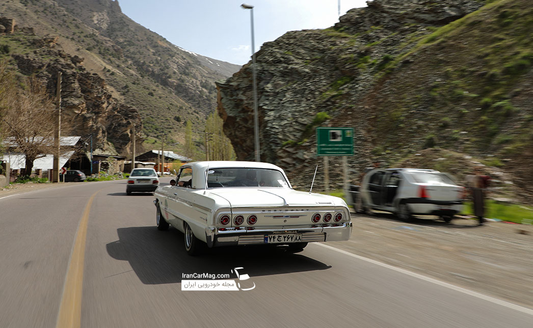 رالی خانوادگی خودروهای کلاسیک، تهران کاسپین در سال 98 + تصاویر و فیلم