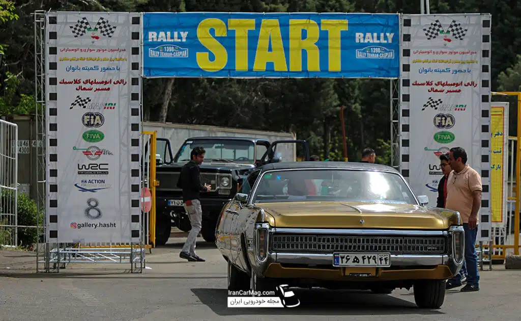 رالی خانوادگی خودروهای کلاسیک تهران کاسپین در سال 98 + تصاویر و فیلم