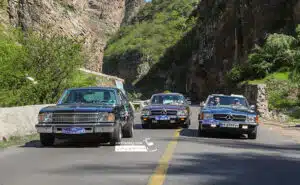 رالی خانوادگی خودروهای کلاسیک تهران کاسپین در سال 98 + تصاویر و فیلم