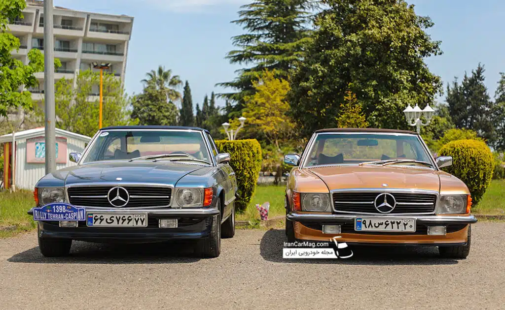 رالی خانوادگی خودروهای کلاسیک تهران کاسپین در سال ۹۸ + تصاویر و فیلم