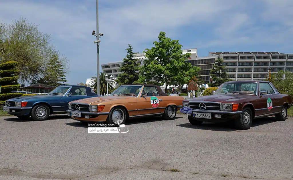 رالی خانوادگی خودروهای کلاسیک تهران کاسپین در سال ۹۸ + تصاویر و فیلم