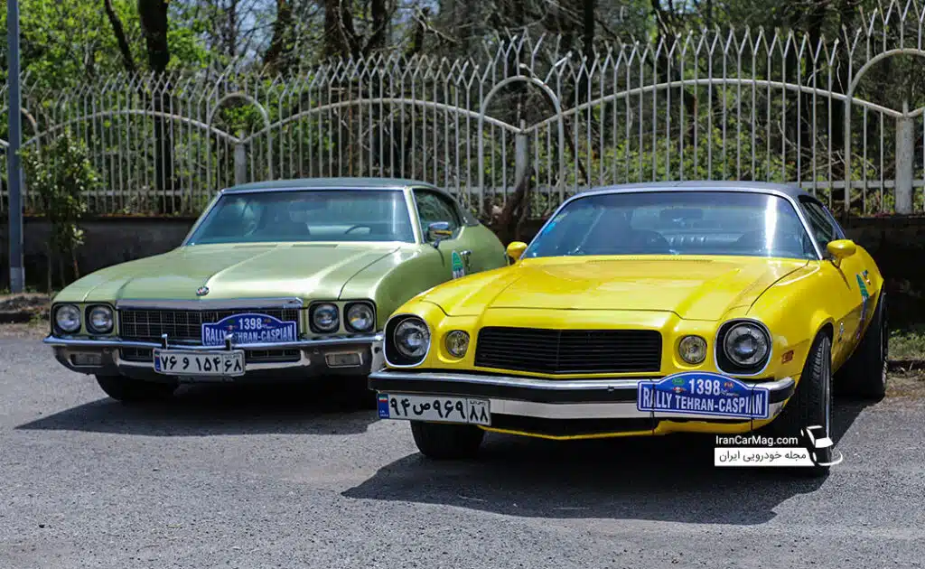 رالی خانوادگی خودروهای کلاسیک تهران کاسپین در سال ۹۸ + تصاویر و فیلم