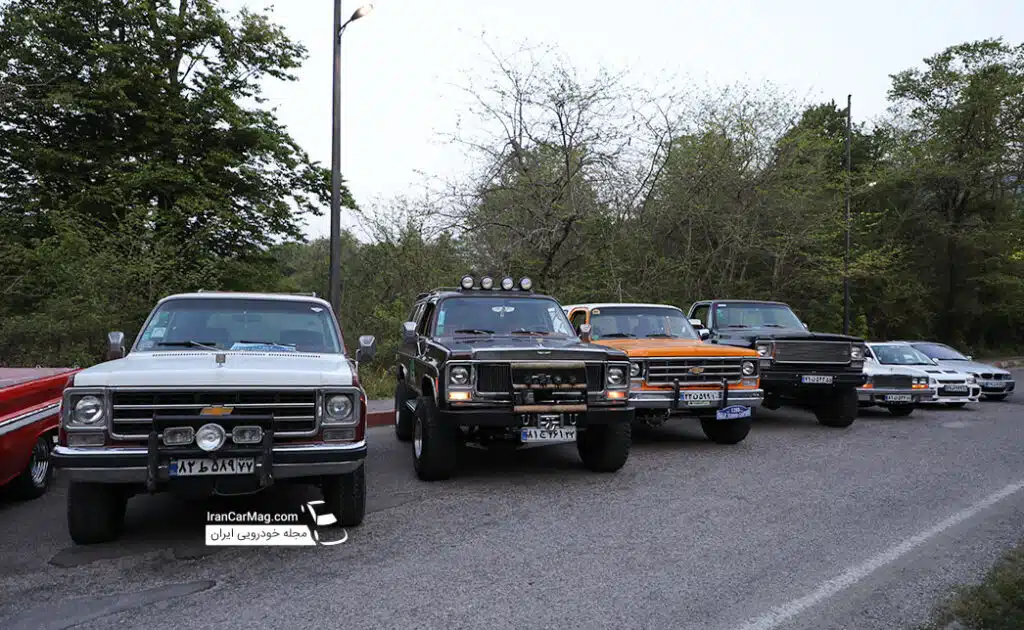 رالی خانوادگی خودروهای کلاسیک تهران کاسپین در سال ۹۸ + تصاویر و فیلم