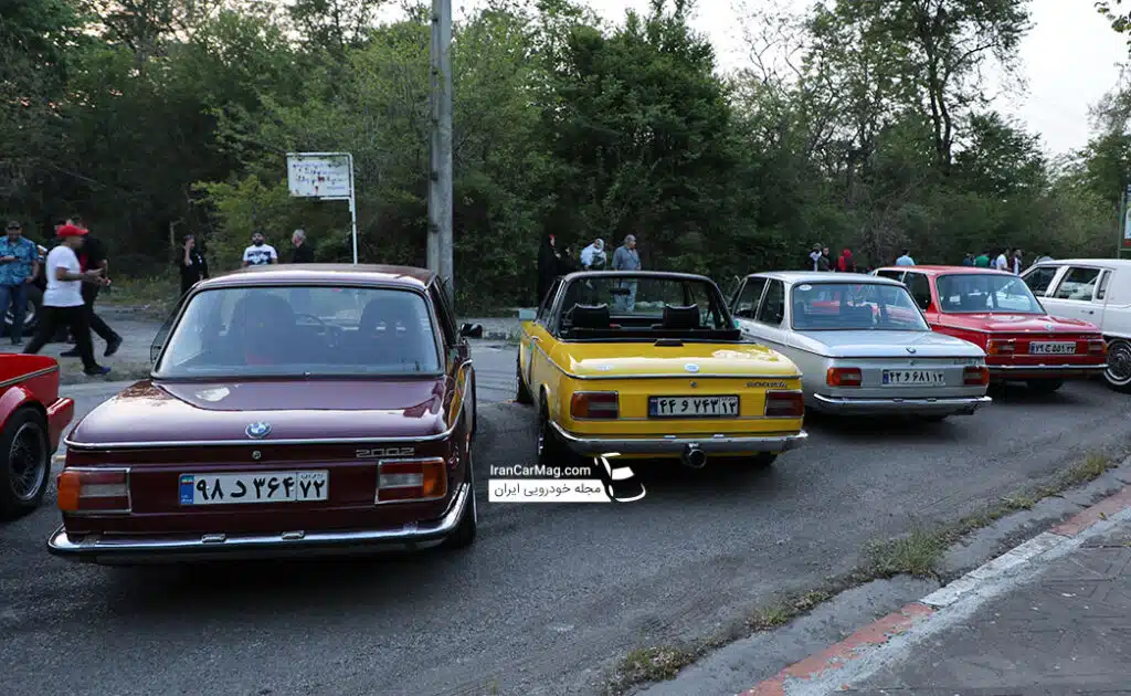 رالی خانوادگی خودروهای کلاسیک تهران کاسپین در سال ۹۸ + تصاویر و فیلم