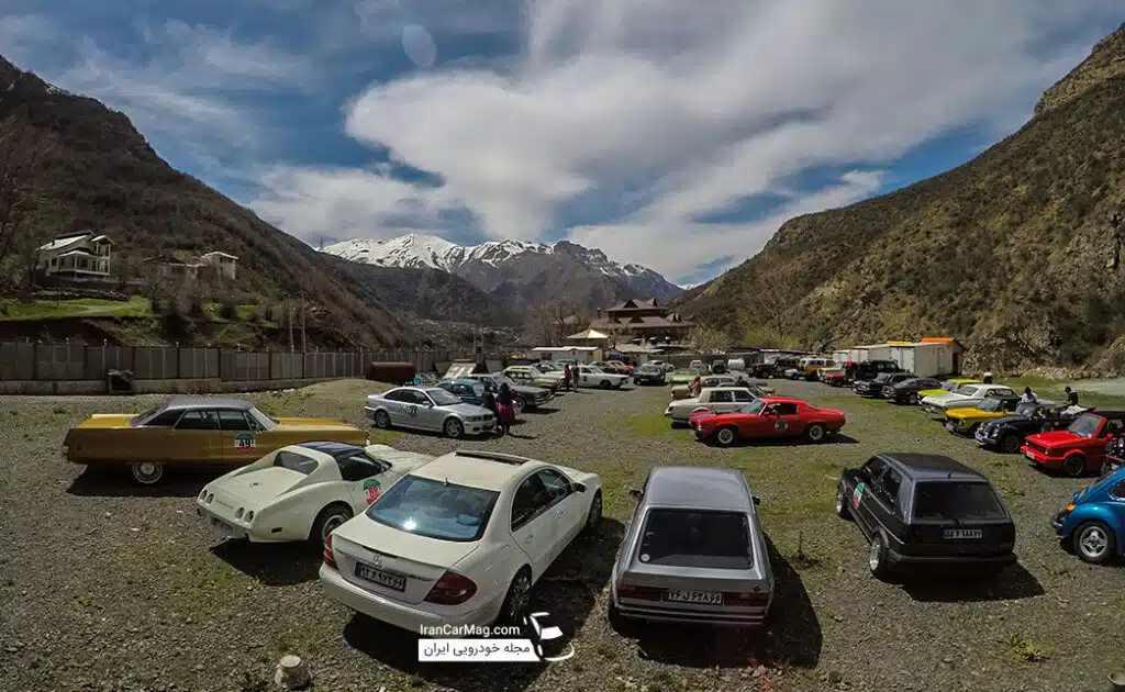 رالی خانوادگی خودروهای کلاسیک تهران کاسپین در سال ۹۸ + تصاویر و فیلم