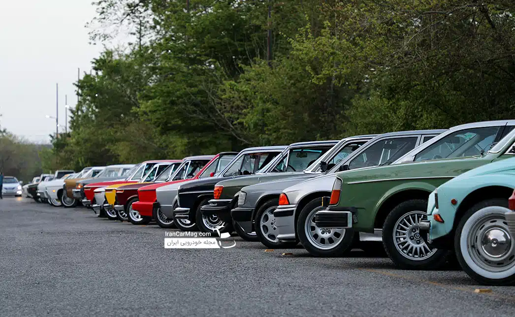 رالی خانوادگی خودروهای کلاسیک، تهران کاسپین در سال 98 + تصاویر و فیلم