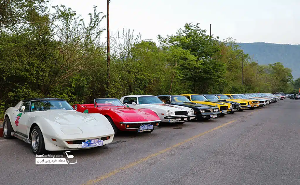 رالی خانوادگی خودروهای کلاسیک تهران کاسپین در سال ۹۸ + تصاویر و فیلم
