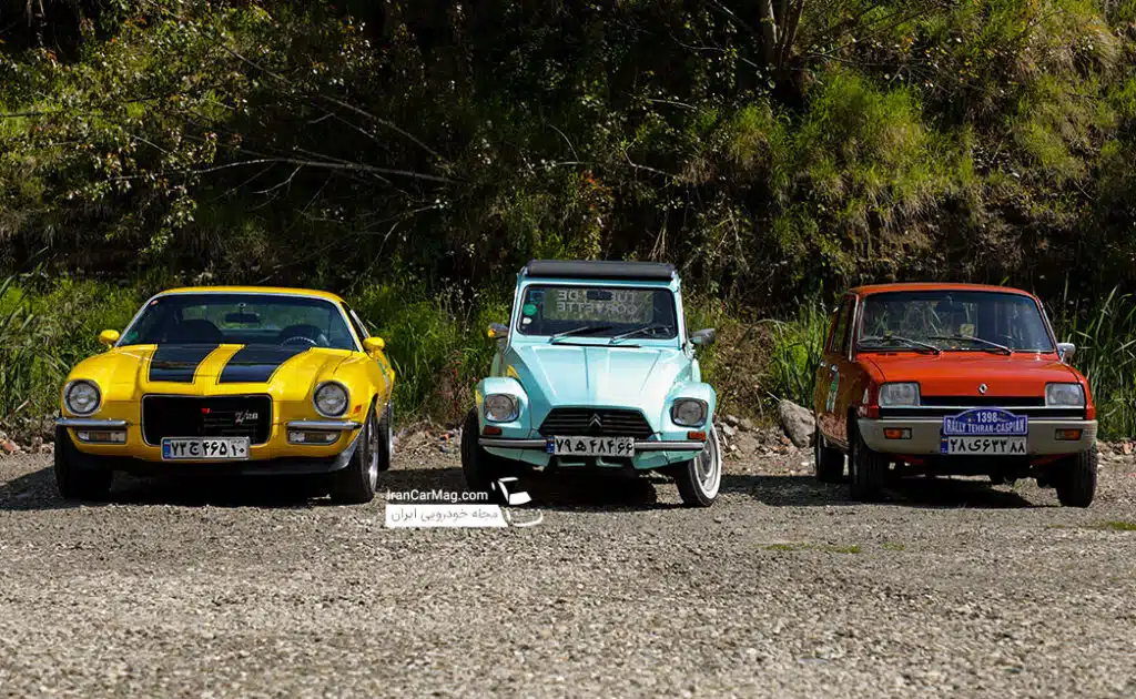 رالی خانوادگی خودروهای کلاسیک تهران کاسپین در سال ۹۸ + تصاویر و فیلم