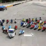 دوره همی وسپا سواران به مناسبت روز وسپا در تهران+ فیلم و عکس