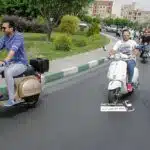 دوره همی وسپا سواران به مناسبت روز وسپا در تهران+ فیلم و عکس